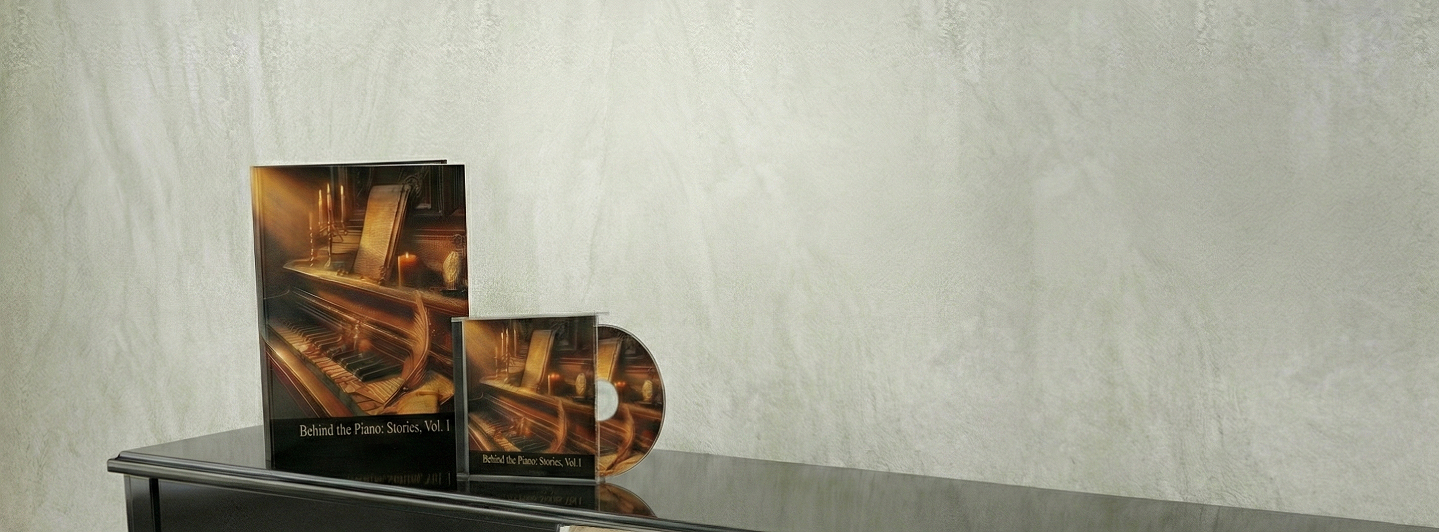 Portada Behind the Piano